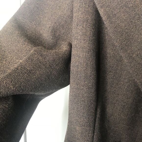 Prada 90’s vintage blazer brown jacket size 46 / US Size 12 - Picture 6 of 16